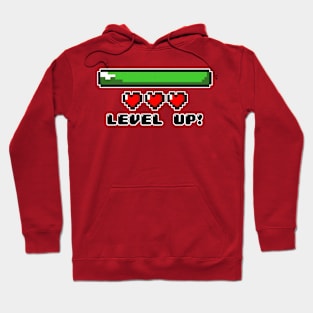 level up pixels Hoodie